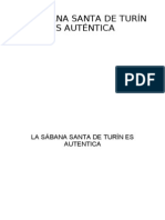 La Sabana Santa de Turin Es Autentica