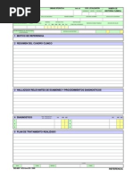 Formulario Referencia-Contrareferencia