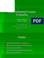 Abdominal Trauma