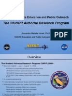 The Student Airborne Research Program: Airborne Science Education and Public Outreach