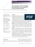 Optimization of Laboratory Workflow in Clinical Hematology Laboratory With Reduced Manual Slide Review: Comparison Between Sysmex XE-2100 and ABX Pentra DX120