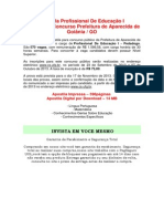 Apostila Concurso Prefeitura de Aparecida de Goiania Pedagogo