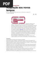 jornalismo pós industrial manifesto traduzido