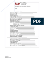 Adsorption Gas Treatment Plant - Design Information: Spec. Number