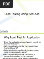 Load Testing Using Neoload