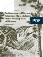 Quaternary Pliocene Yellowstone Volcanism Christiansen