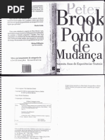Peter Brook - Ponto de mudança, cap. 1 Senso de direção