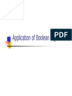 Application of Boolean Algebra