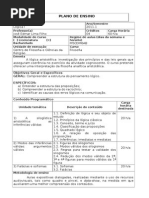 Plano de Ensino Para o Curso de Filosofia 2011 1 Lc3b3gica i