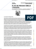 LAS ESCUELAS DE REGGIO EMILIA (LORIS MALAGUZZI) Educadorasdeinfantil - Es