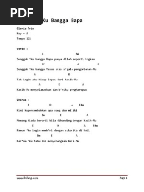 Sungguh Ku Bangga Bapa Pdf