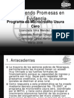 6 Microcredi Usura Cero Nicaragua