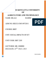 OMBIRI Assignment Impacts of ICT