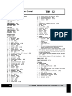KUNCI Jawaban LKS Ekcellent TIK Kelas XI