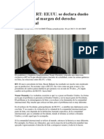 Chomsky dueños del mundo