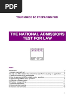LNAT 2010 Practice Paper Mark Scheme | PDF