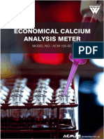 Economical Calcium Analysis Meter