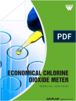 Economical Chlorine Dioxide Meter