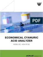 Economical Cyanuric Acid Analyzer