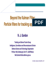 Beyond The Kalman FilterParticle Filters For Tracking Applications