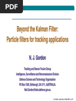 Beyond the Kalman FilterParticle Filters for Tracking Applications