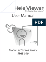 User Manual: Motion Activated Sensor
