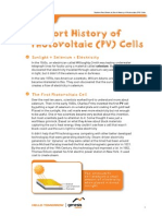 History of Photo Volatic Cell