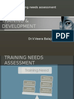 Training & Development - Needs Assessment