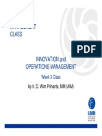 2011 Innovation & Operations Management