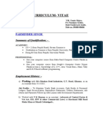 Parminder Resume