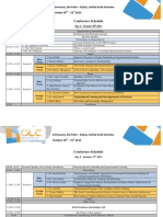 OLC MENA 2013 Conference Schedule