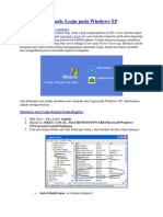 Membuat Automatic Login Pada Windows XP