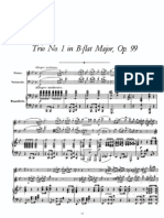 Schubert Piano Trio No 1 d 898