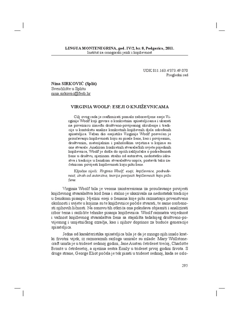 Nina Sirković | PDF