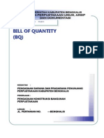 Bill of Quantity Pagar