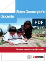 Marco de Buen Desempeño Docente