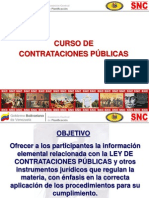 Curso de Contrataciones Publicas 2009