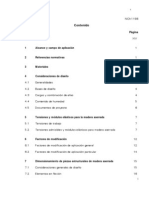 NCh 1198.Of2006 Madera - Construccion en Madera - Calculo