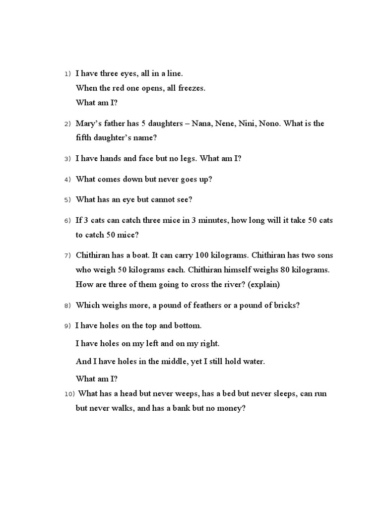 ELS Amazing Race (Riddles) | PDF | Business