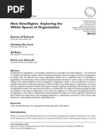 Download New SitesSights Exploring the White Spaces of Organization by Alf Rehn SN175565766 doc pdf