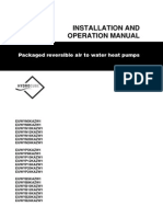 EUWY KAZW Installation and Operation Manual