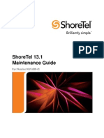 Shoretel 13.1 Maintenance Guide
