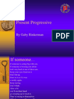 1 D Present Progressive