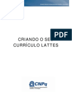 Criando Curriculo Lattes