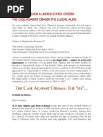 Download Obama Not Even A United States Citizen The Case Against Obama The Illegal Alien    by vikaryan2 SN17559086 doc pdf