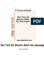 Sur l'Art Du Dessin Dans Les Paysages, Chateaubriand