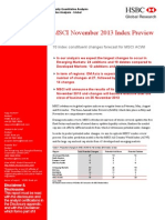 MSCI Equity Quantitative Analysis From HSBC (November 2013)