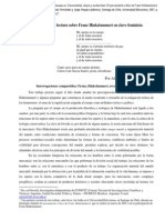 Cuerpo y Política. Una Lectura Sobre Franz Hinkelammert en Clave Feminista