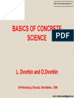 Basics of Concrete Science PDF