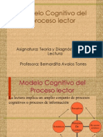 Modelo Cognitivo Del Proceso Lector